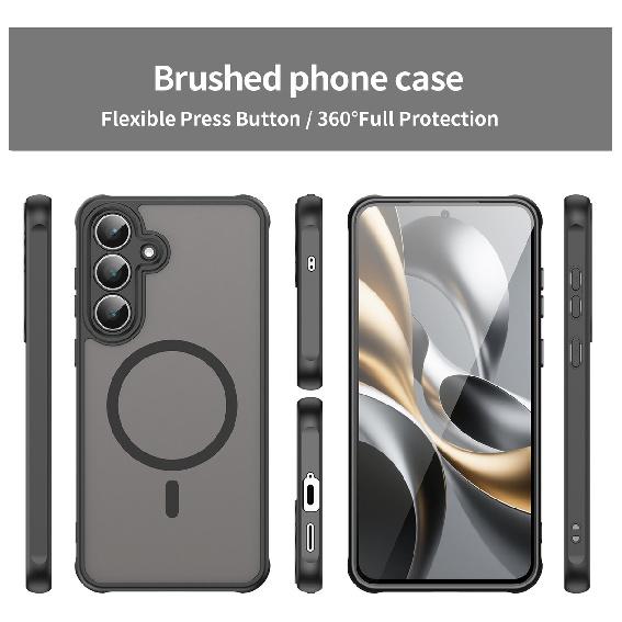 Pouzdro na telefon pro Samsung Galaxy A15, Magnetické nárazuvzdorné pouzdro na telefon pro Samsung Galaxy A15