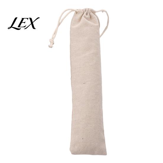 Reusable Fabric Utensil Case Drawstring Cutlery Bag, Portable Pouch, Washable Compact Flatware Organizer for Camping Storage Chopsticks Spoons