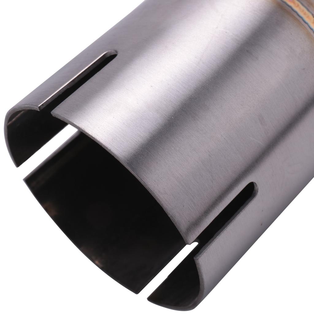 Motorcycle Motorbike Middle Exhaust Middle Mid Link Pipe Connector for Kawasaki Z900 2017-2018 Without Exhaust Muffler