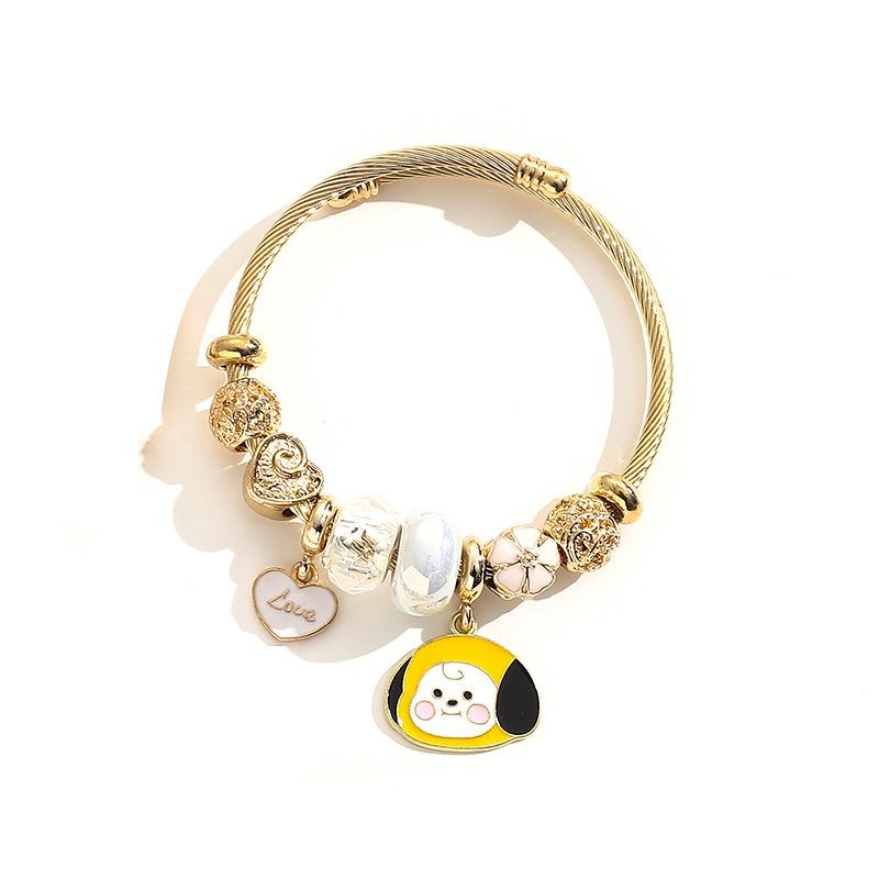 

Bt21 Koya Bts Манг Шуки РДж Тата Чимми Куки Браслет Аксессуары Подарок фанату CHIMMY