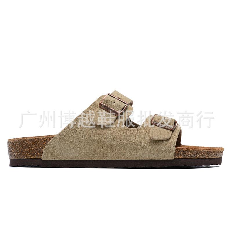 

Рекомендованные блогером, летние сандалии Birkenstock с двумя пряжками и мягкой подошвой, ретро-сандалии на одну полоску, повседневные, для пляжа 34 is one size larger