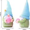Easter Bunny with Egg Ornament – Faceless Doll Gift