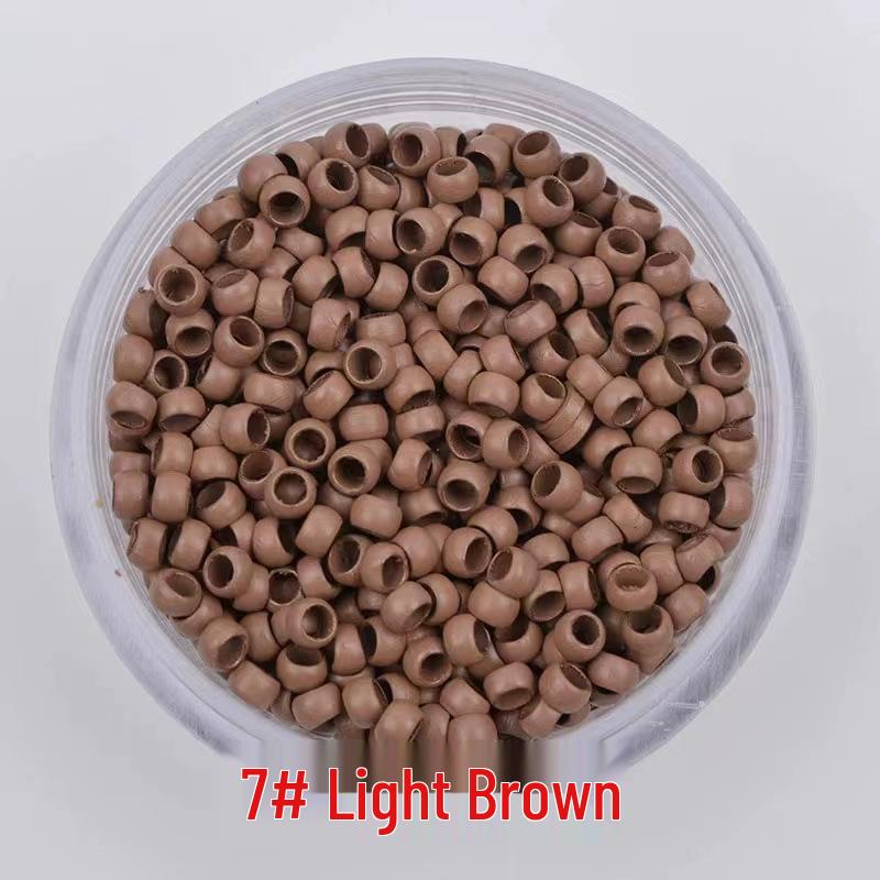 "2.5mm Nano Copper Micro Hair Extension Rings - 1000pcs"