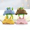 Baby Pants 10 Cm Pendant Baby Jacket Master Dog Doll 14 Cm Bear Doll Overalls Pants Shorts