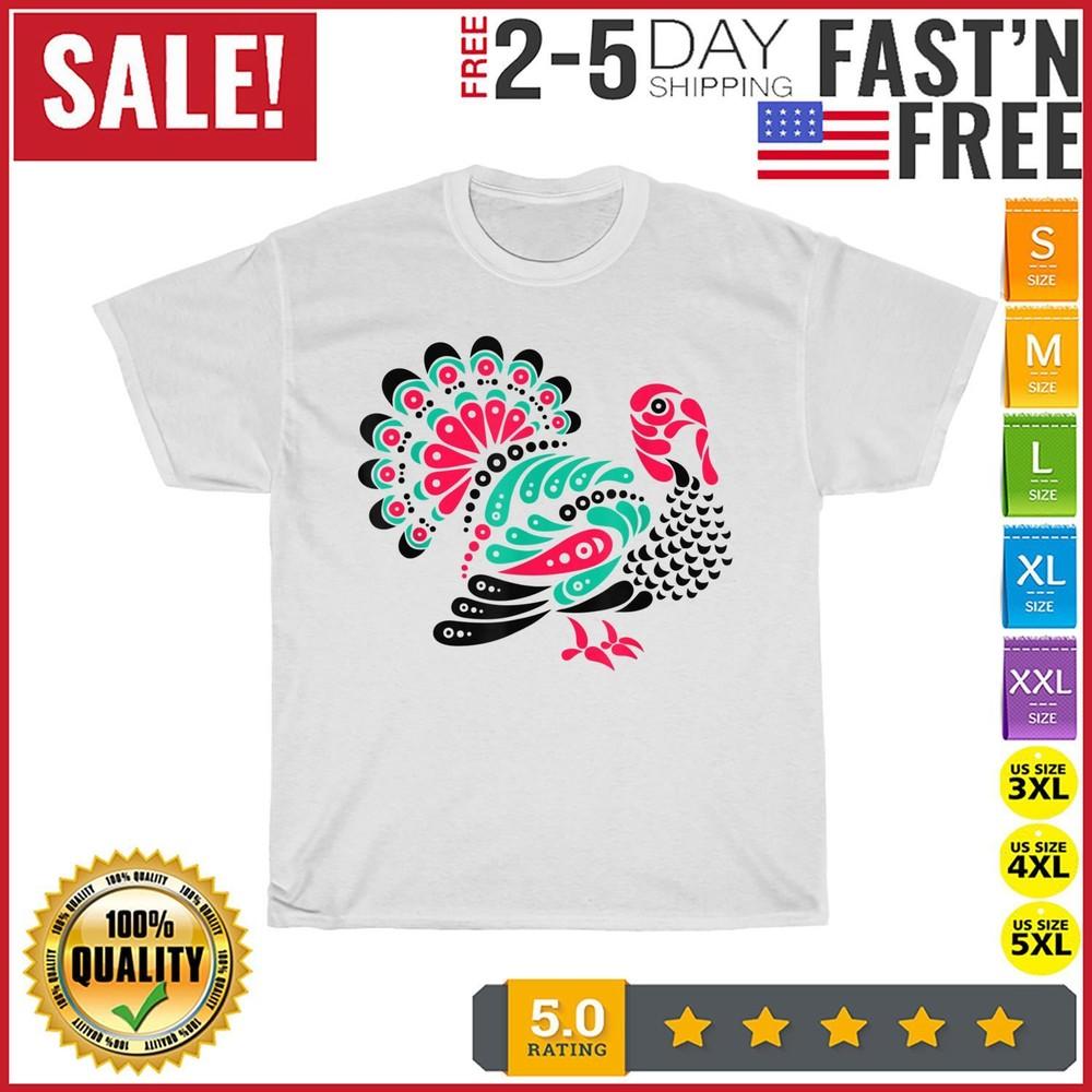 

Thanksgiving Day Pilgrim Turkey Tattoo, Christmas Food Vintage T Shirt Men Women S