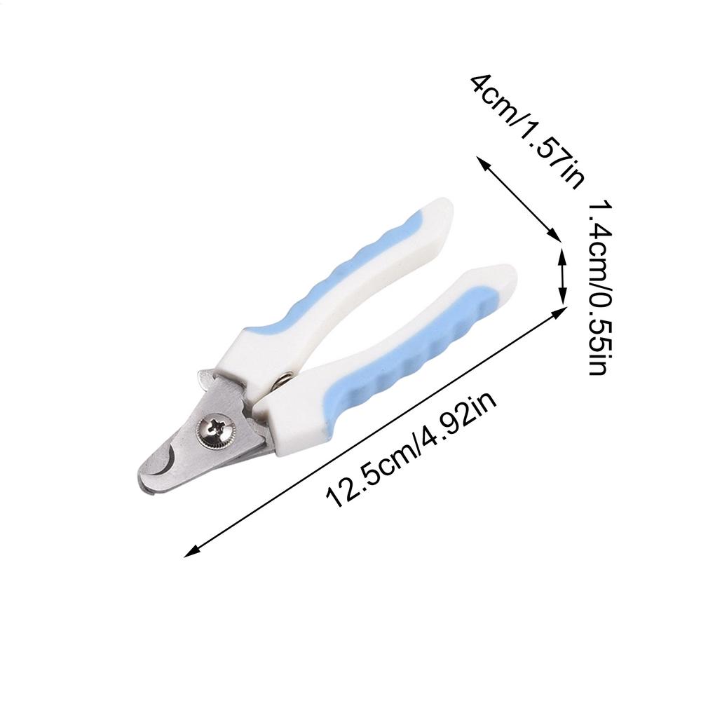 Pet Nail Clippers  Dog Cat Grooming Nail Scissors Stainless Steel Straight Handle Clippers Pet Supplies Paw Grooming Scissors