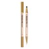 Dual-Ended 2-in-1 Eyeliner & Freckle Tool – Angled Tip + 6-Point Stamp, Water & Smudge Resistant, Long-Wearing for Daily Look
