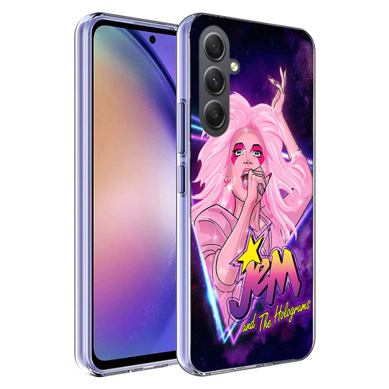 J-Jem And The Holograms Phone Case for Samsung A17 A37 A57 A07 A16 A26 A36 A56 A06 A02S A12 A22 A32 A52S A04S A14 A24 A34 A54 A0