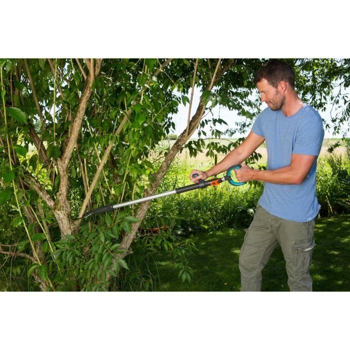 GARDENA Coupe-branches SlimCut – Lame franche affûtée – Coupe Ø28mm max – Double crémaillere intégrée – Garantie 25 ans (12010-20)
