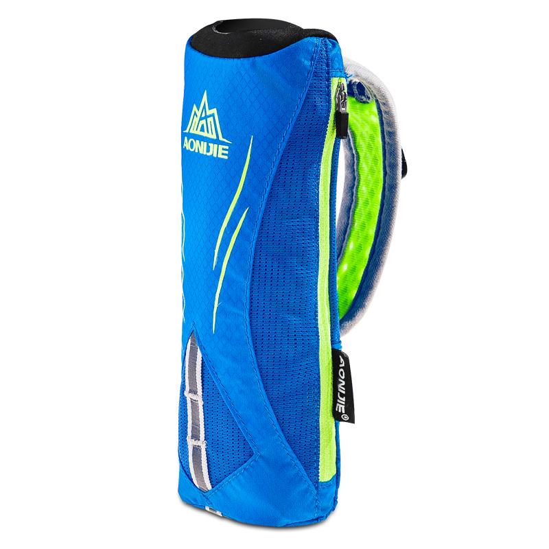 

AONIJIE E908 Running Hand-held Water Bottle Kettle Holder Wrist Storage Bag Hydration Pack Hydra Fuel Soft Flask Marathon Race