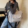 Large Capacity Travel Bag Color Contrast Tote Bag Women's Crossbody Bag