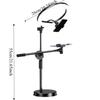 Lighting Bracket Folding Phone Stand 26cm Fill Light Desktop Phone Holder  Phone Accessories