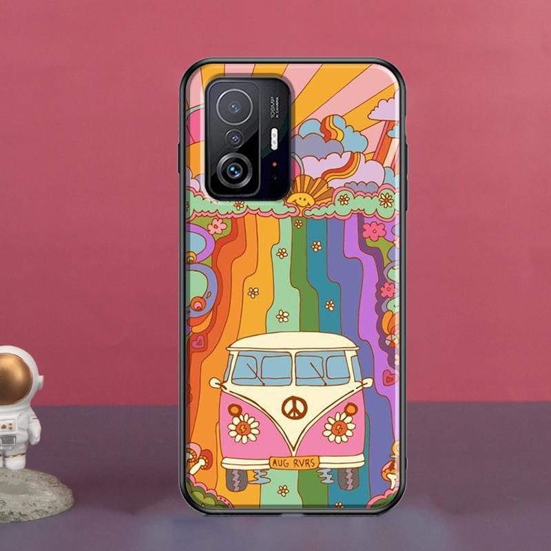 Indie Hippie Kunst Für POCO X5 X3 F5 Pro X4 F4 GT M5s C40 F3 Hülle Für Xiaomi 13 Lite 12 11T 12T Pro 12X Hülle