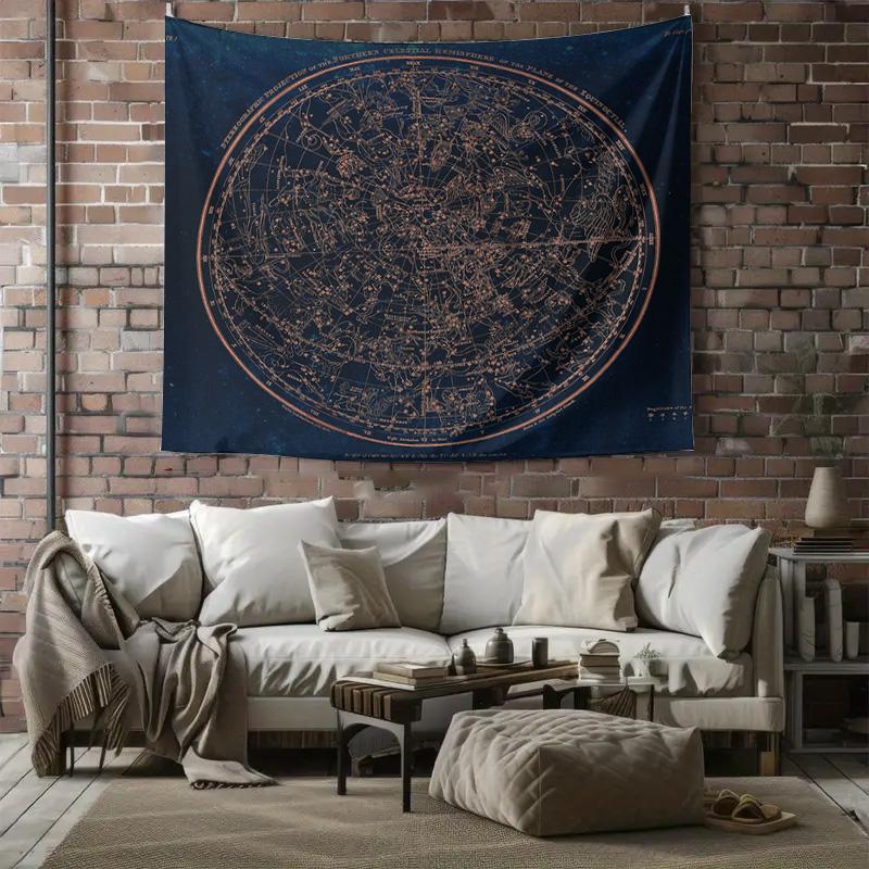 Cosmic Galaxy Tapestry Celestial Space Decor Universe Wall Hanging Nebula Room Aesthetic Home