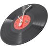 Clock Wall Vinyl Record Music Decor Hanging Records Silent Ocean Minimalist Office Decorative Clocks Country Vintage Cute Cafe