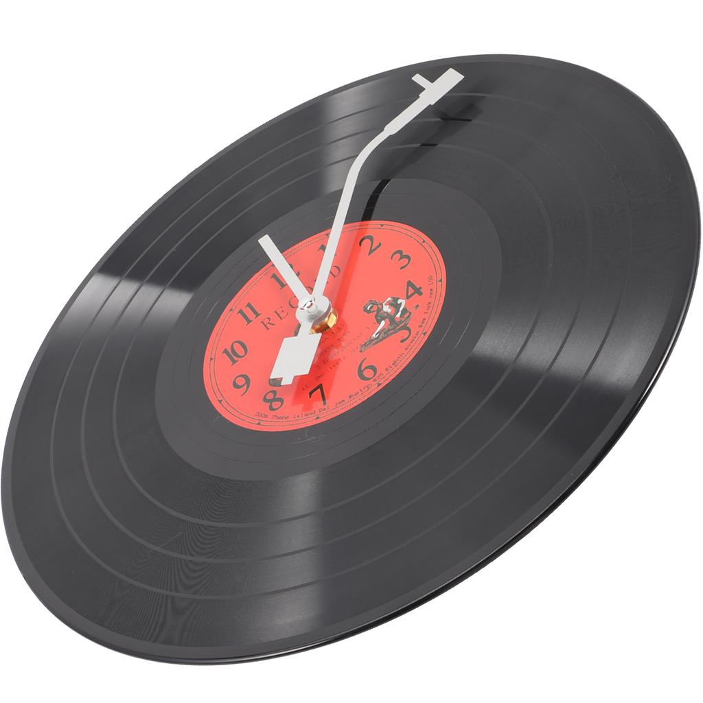 Clock Wall Vinyl Record Music Decor Hanging Records Silent Ocean Minimalist Office Decorative Clocks Country Vintage Cute Cafe