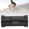  Alloy Bike BB86 Integrated Thread Screw In Locking 4 Bearings Bottom Bracket   Accessory(Black )