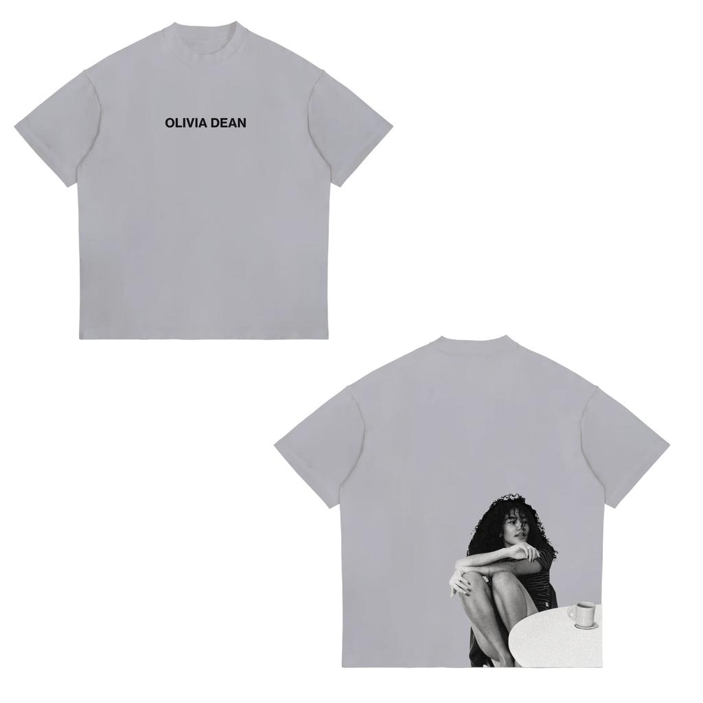 Uk Singer Olivia Dean Merch 2026 Unisex Tshirt Unisex Short Sleeve Tops Fashion Tee Clothes Causal Y2K Tops Cotton