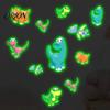 Indoor And Outdoor Wall Decorations Luminous Cartoon Dinosaur Sticker, Self-Adhesive Decorative Durable Decals for Glass Doors Waterproof PVC