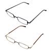 Business Metal Small Square Full Frame Reading Glasses Ultra Light Comfortable Artistic Retro Unisex Eyeglasses +1.0 To +4.0