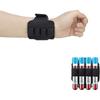 2 Pack Phlebotomy Tube Holder Wristband Adjustable Blood Draw Tube Holder Bracelet for Nurses Phlebotomists
