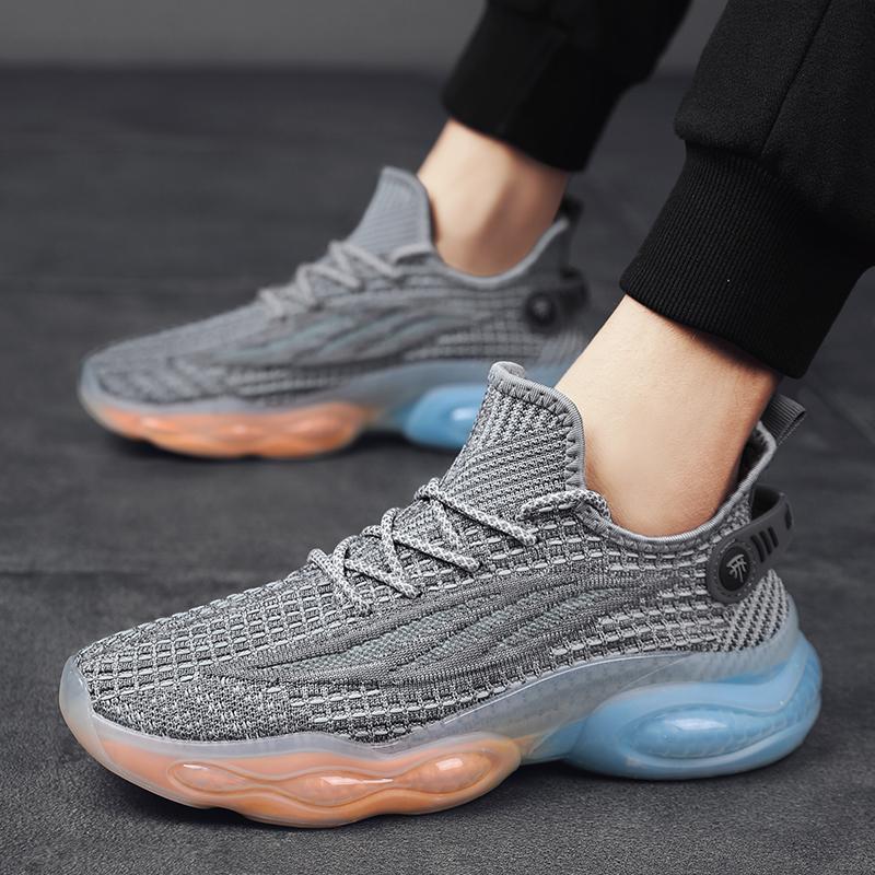Pánské běžecké boty Prodyšné Muž Sportovní Tenisky Šněrování Pohodlí Ležérní Vycházková obuv Sportovní tréninková obuv