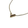 LOUIS VUITTON M61083 Gold Plated Essential V Necklace gold Gold Plated Used