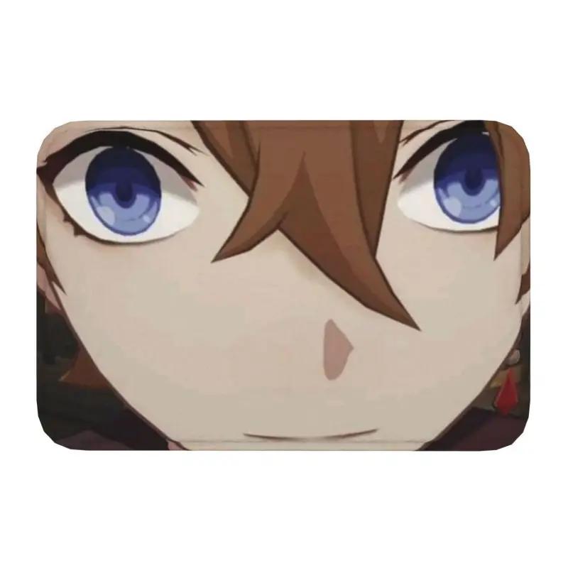 

Genshin Impact Cursed Childe Front Floor Door Entrance Mats Indoor Manga Kitchen Bath Doormat Garden Carpet Rug 40x60cm