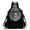 Splicing Women's Backpack New Leisure Travel Backpack Commuter Multi-functional Anti theft Schoolbag