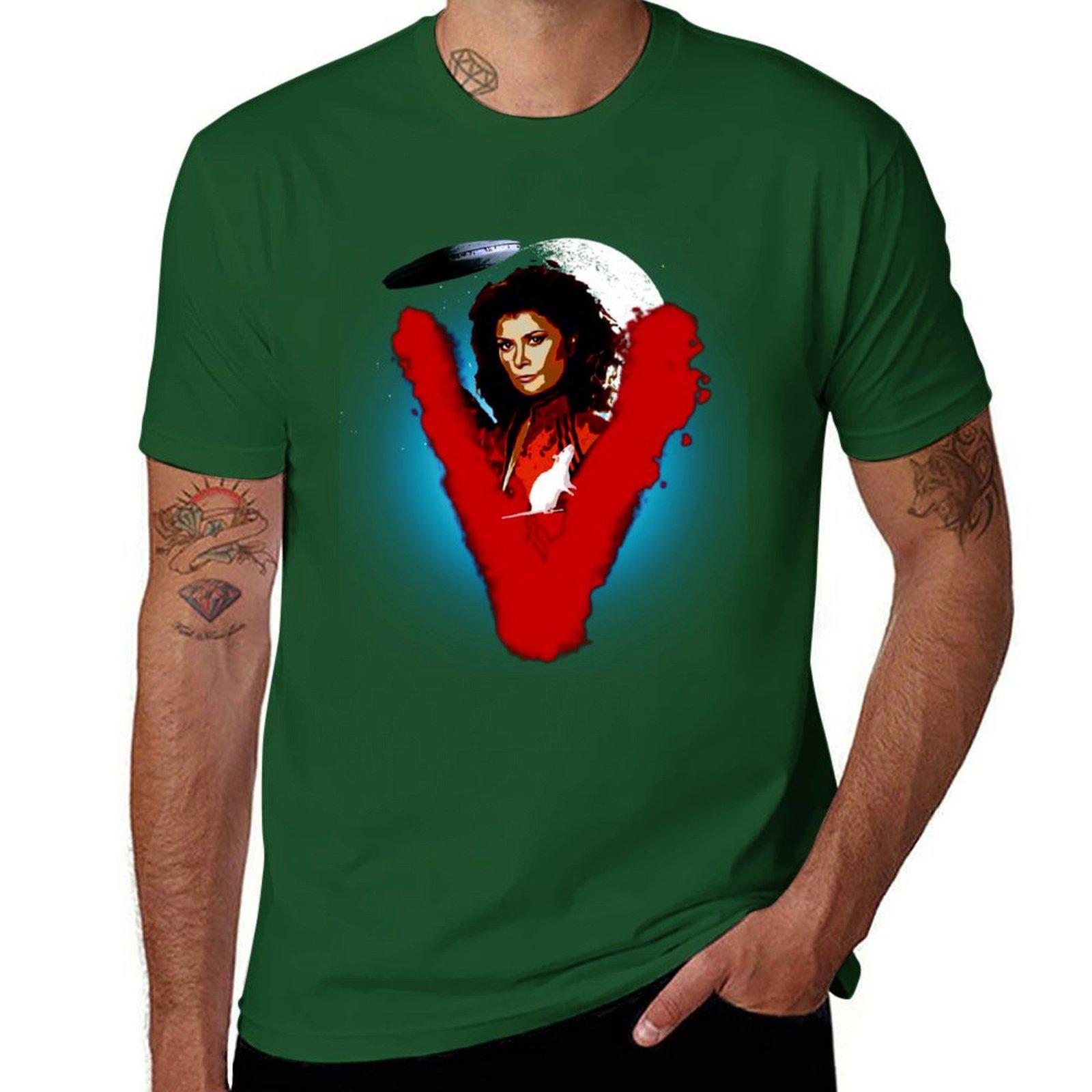 

Diana V 80s tv series T-Shirt sweat for a boy mens white t shirts 4XL