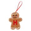 Christmas Gingerbreads Man Decorative Pendant Christmas Tree Pendant Christmas Letter Biscuits Man