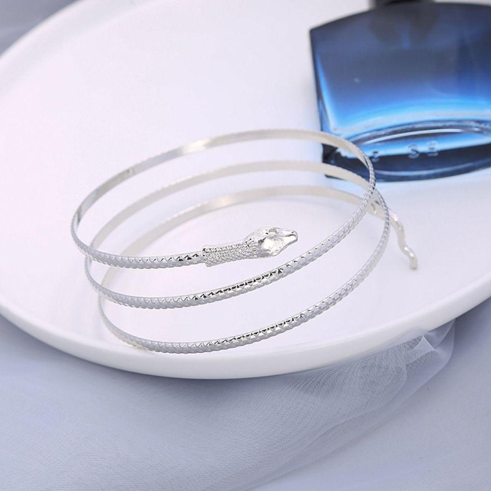 Golden Metal Armband Set Adjustable Geometry Arm Bracelet  Arm Accessories