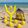 Water Slingshot with 10 Reusable Splashing Balls Random Color Summer Game For Children