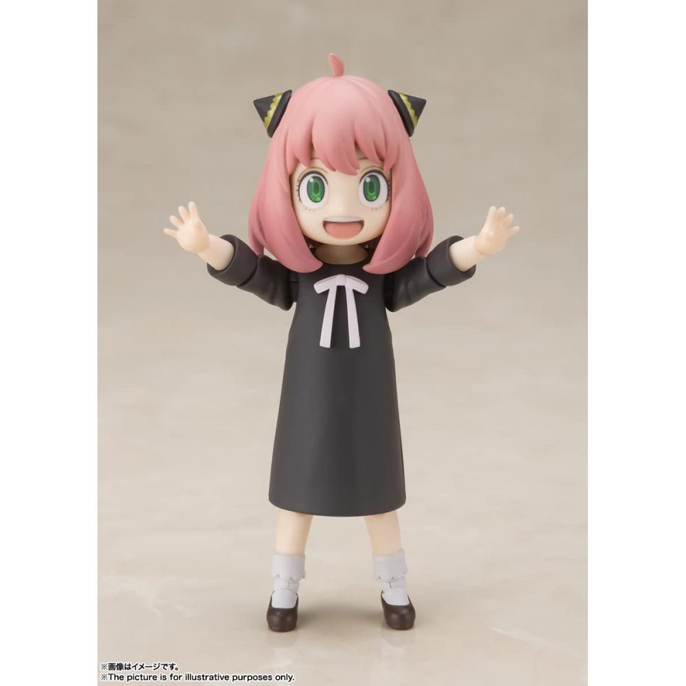 Bandai SPIRITS SHFiguarts SPY×FAMILY Anya Forger cca. Pohyblivá figurka 80mm ABS&PVC lakovaná