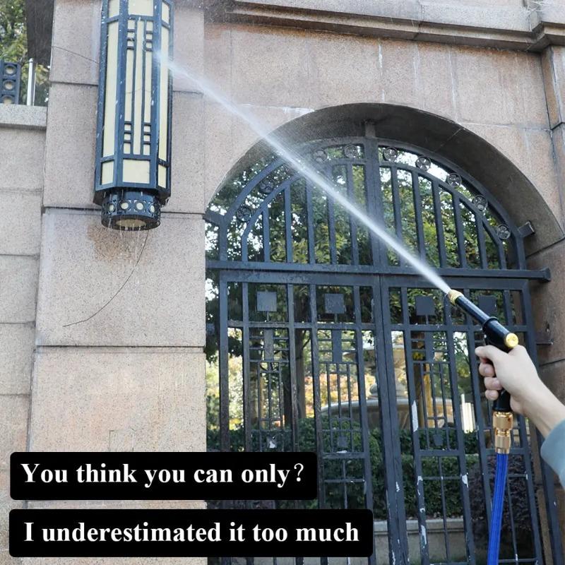 Tragbare Hochdruck-Wasserpistole zum Reinigen von Autowaschmaschinen, Gartenbewässerungsschlauchdüsen, Sprinkler-Schaum-Wasserpistole, Großhandel