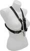 BG HARNESS Strap AltoTenorBaritone Saxophone Size (LADIES) Metal Snap Hook Black S41MSH