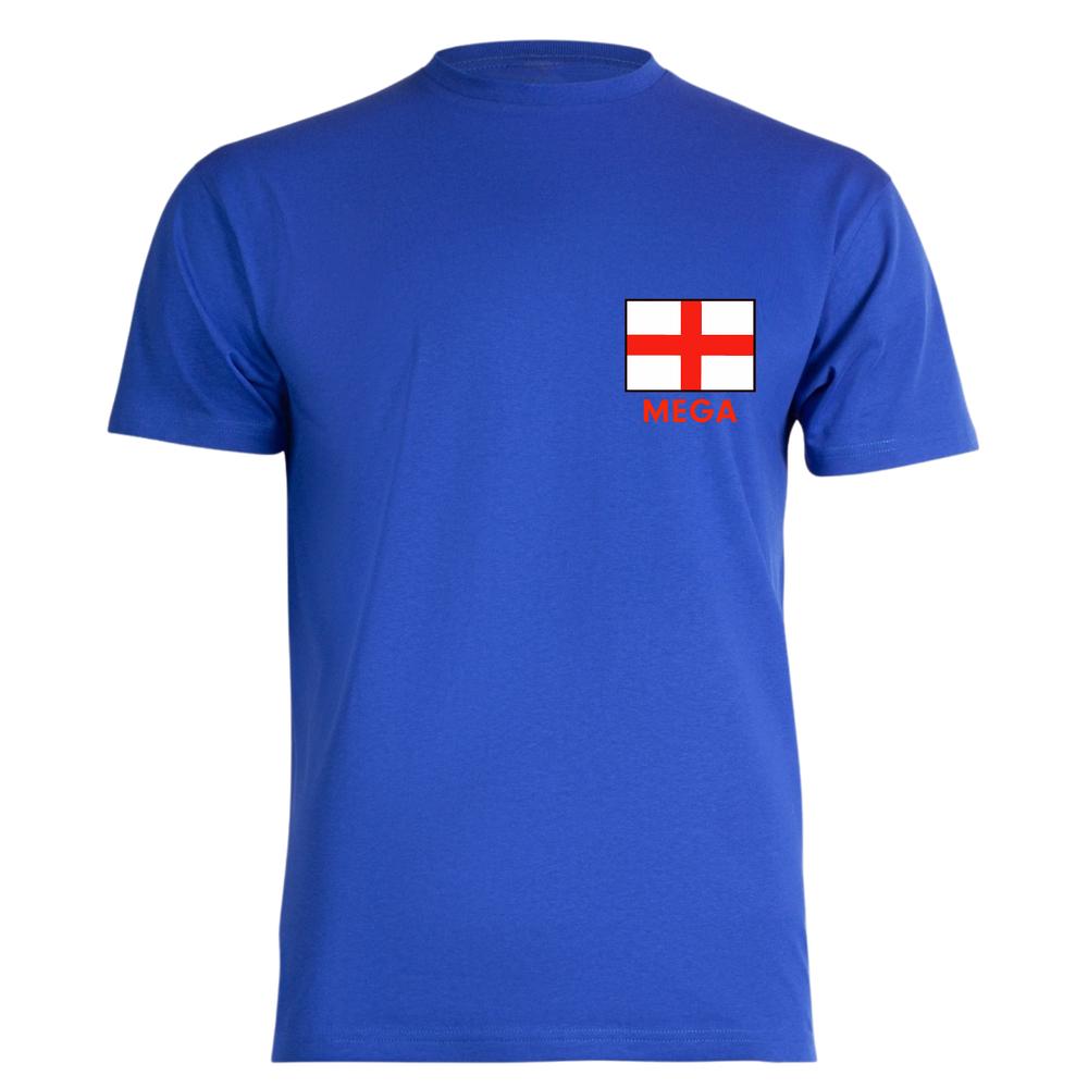 England MEGA TShirt  Premium Embroidery Left Chest  Make England Great Again M
