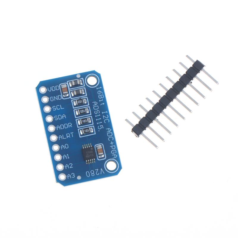 Ads1115 Ultra Small 16 Bit Precision Analog-To-Digital Converter Adc Development Board Module 4-Channel