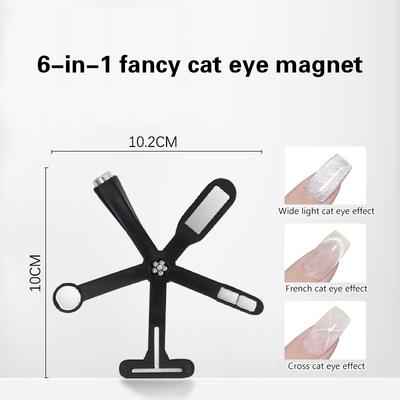 Multifunction Nail Magnetic Stick With Sleeve Cat Magnet Board For Nail Gel Polish Line Strip Effect Nail Art Decal Tool