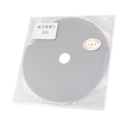 Estabilizador de CD DVD Carbono 0.2mm Alfombrilla de Afinación Estabilizador de Disco para Reproductor de Bandeja Superior