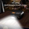 25PSI High Pressure Electric Air Compressor Pump Power Bank 8000mAh Portable Paddle Board Pump with 6 Nozzles and LED Light