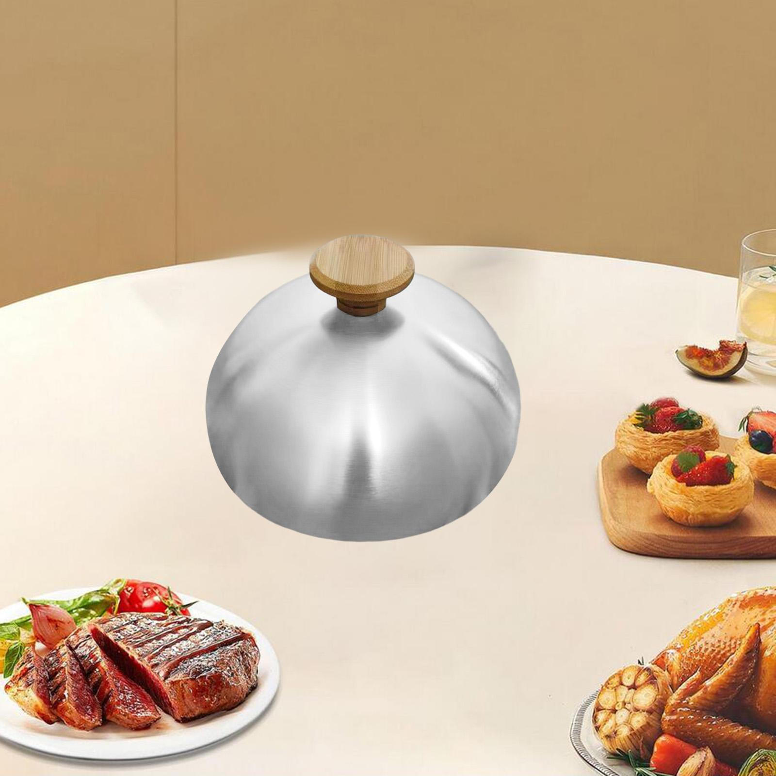 Burger Griddle Accessory Dome Basting Steaming Cover Cheese Melting Lid for Home Kitchen Style A