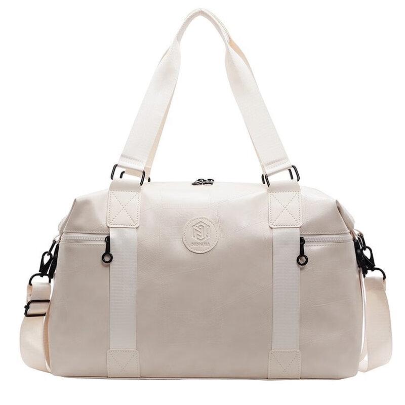 OLOMM Soft PU Leather Travel & Gym Duffel Bag One Size