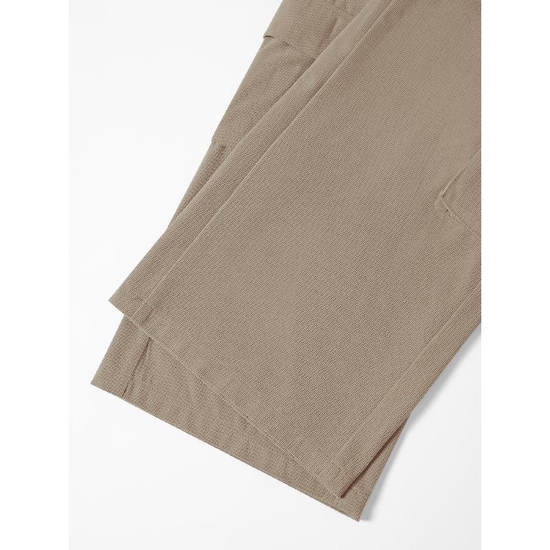Women's Cargo Pants Spring/Summer New Wide-Leg Pants Casual Simple Tie-Waist Multi-Pocket Long Pants