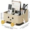 1pcMultifunctional Desktop Cosmetic Storage Box Suitable for Office and Dormitory Use As Well As for Organizing Stationery Items