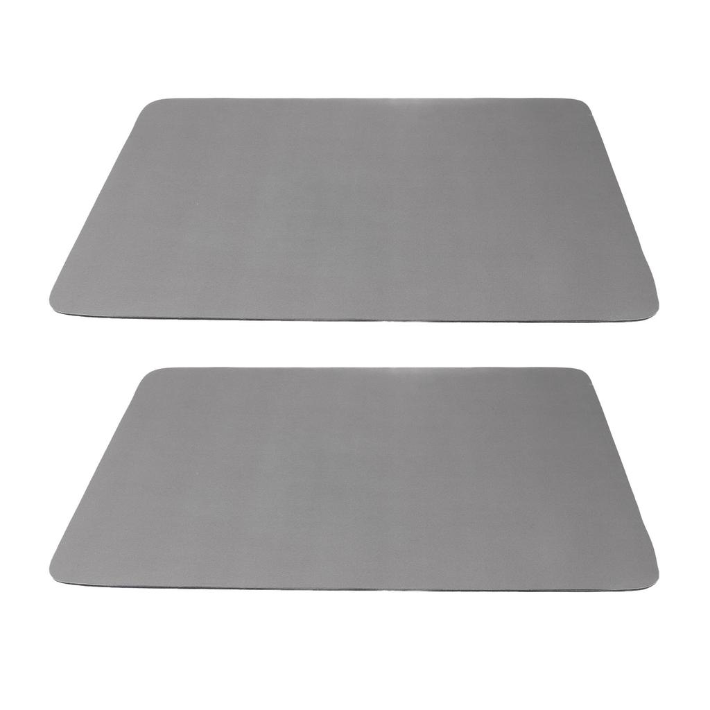 2Pcs Coffee Mat Drying Pad Super Absorbent Prevent Slip Shock Absorption Easy To Clean Coffee Bar
