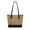 High-End Women's Genuine Leather Tote - Large Capacity, Silk Matte Finish