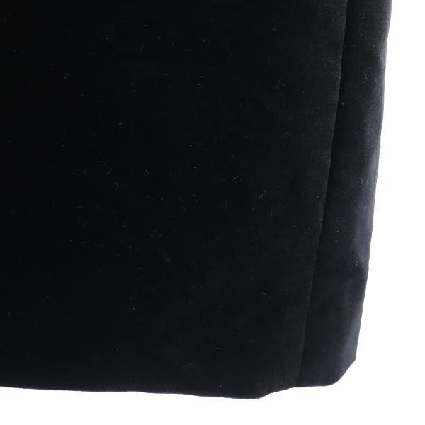 BALENCIAGA made in Japan Short sleeve Velor-like one piece 40 black Women Used