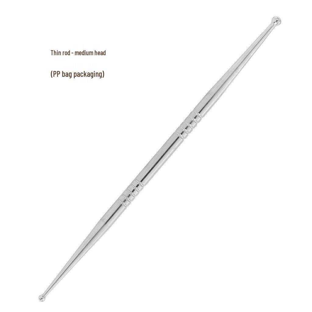 Stainless Steel Acupressure Pen for Face, Eyes, Feet, and Body Muscle Scraping Massage