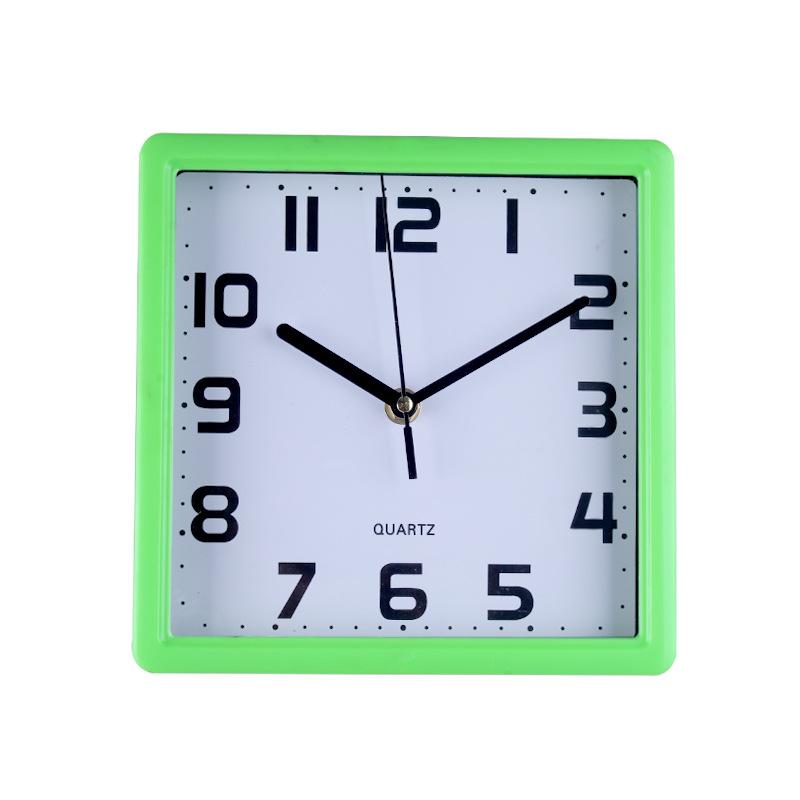 Electronic Wall Clock Living Room Clock Modern Silent Wall Clock Simple Fashion Travel Time Accurate Font Clear Quartz Clock